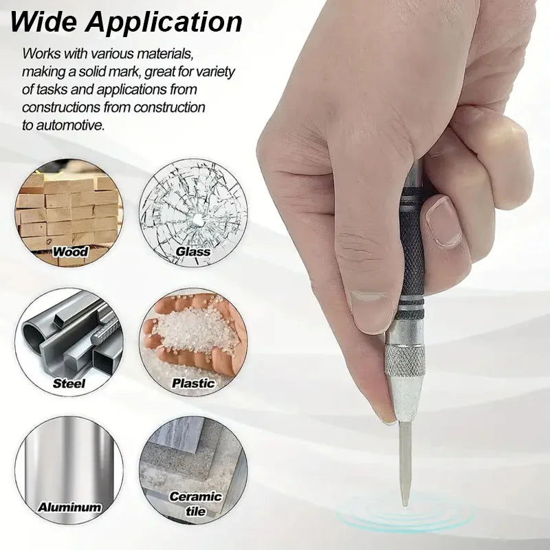 Automatic Center Punch: Your All-in-One Drilling Guide.
