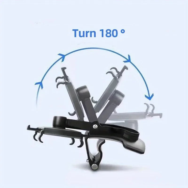 Universal Dashboard Phone Holder: Easy-Clip Mount Stand for GPS Navigation.