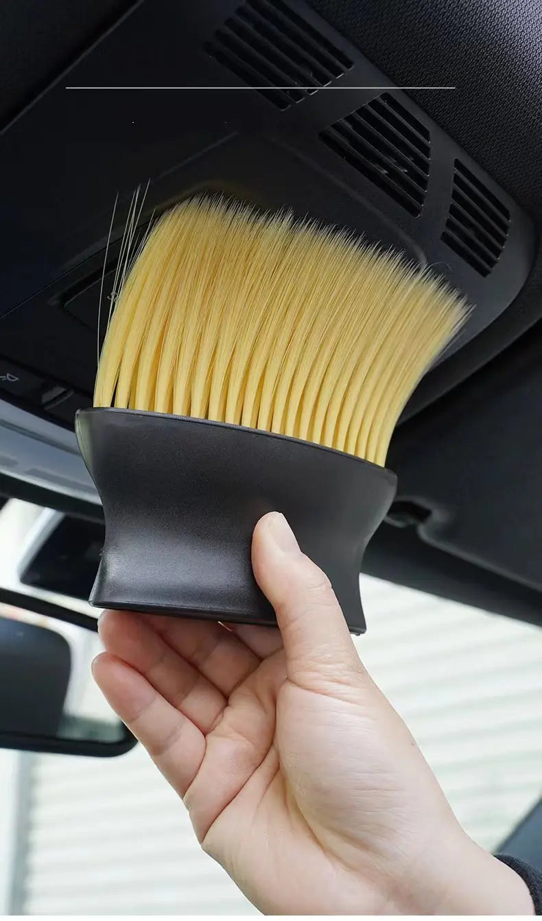 Soft Microfiber Car Interior Dusting Brush