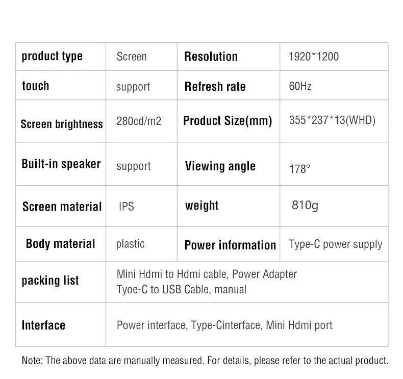 Anmite 16-Inch Portable Touch Monitor: Your Command Center, Anywhere.
