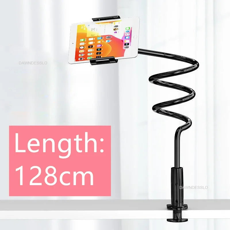 128cm Long Arm Phone Stand: Your Flexible Viewing Companion.