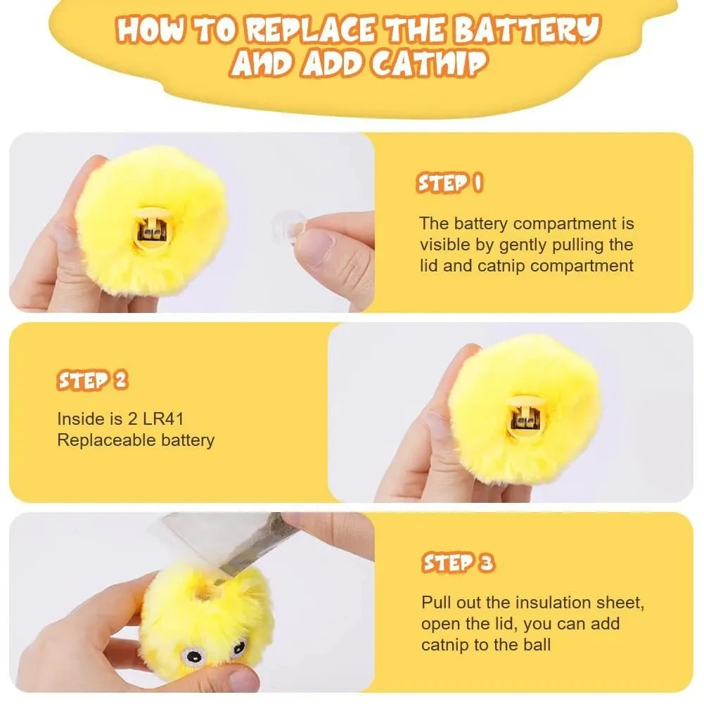 Interactive Cat Toy Ball