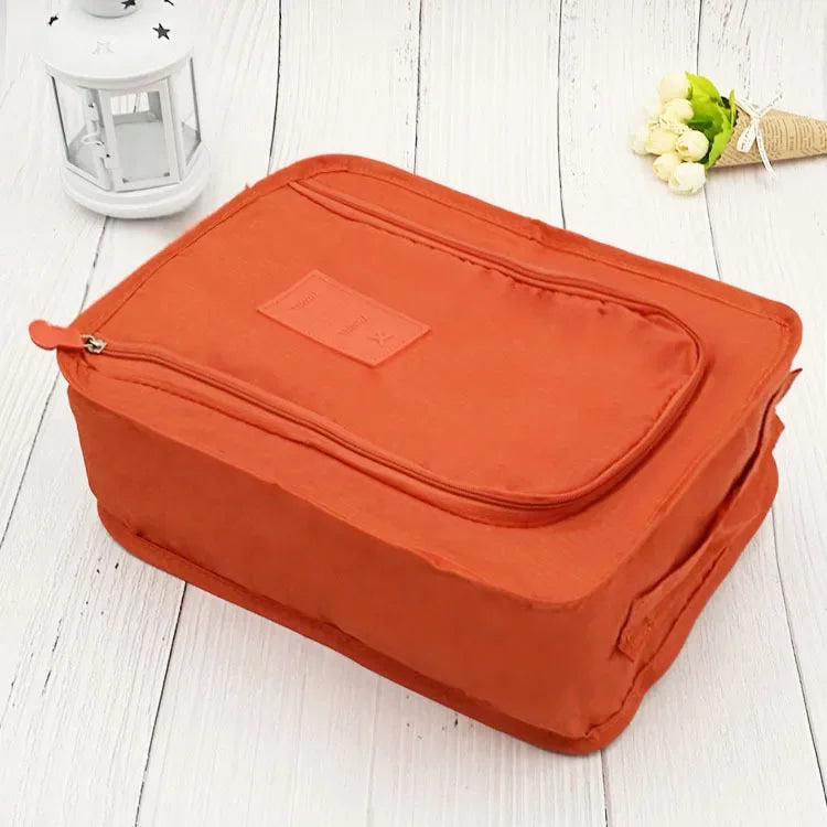 Multifunctional Waterproof Travel Bag: Convenient Shoe & Clothing Organizer.