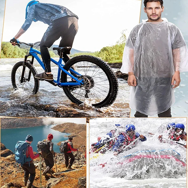 Portable Disposable Waterproof Raincoat