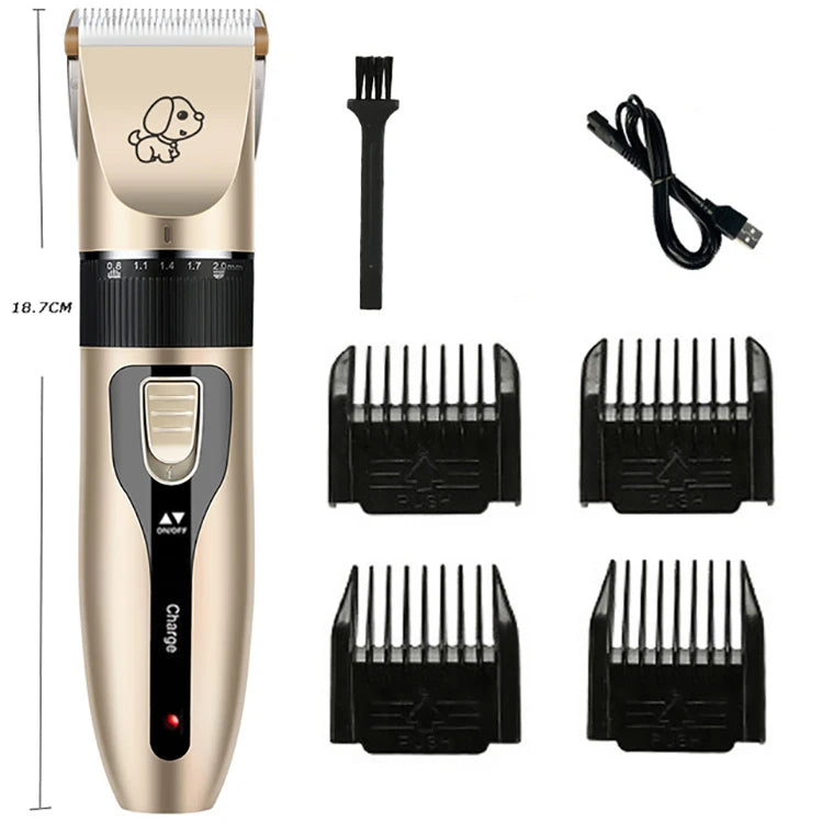 Professional Dog & Cat Clipper: Salon-Quality Grooming at Home.