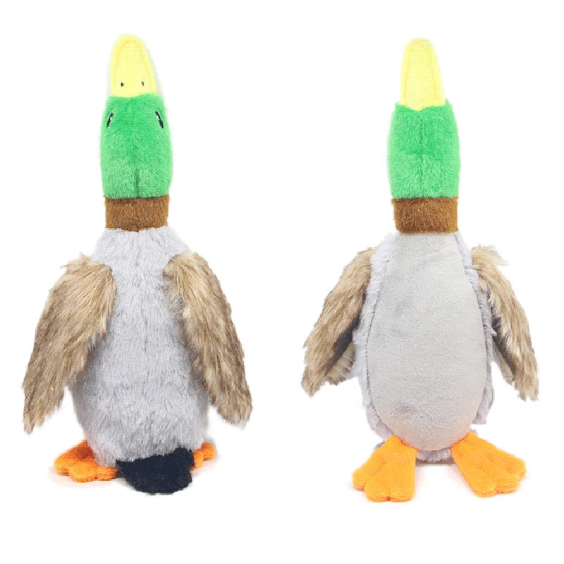 Plush Duck Squeak Toy: Your Dog's New Best Friend.