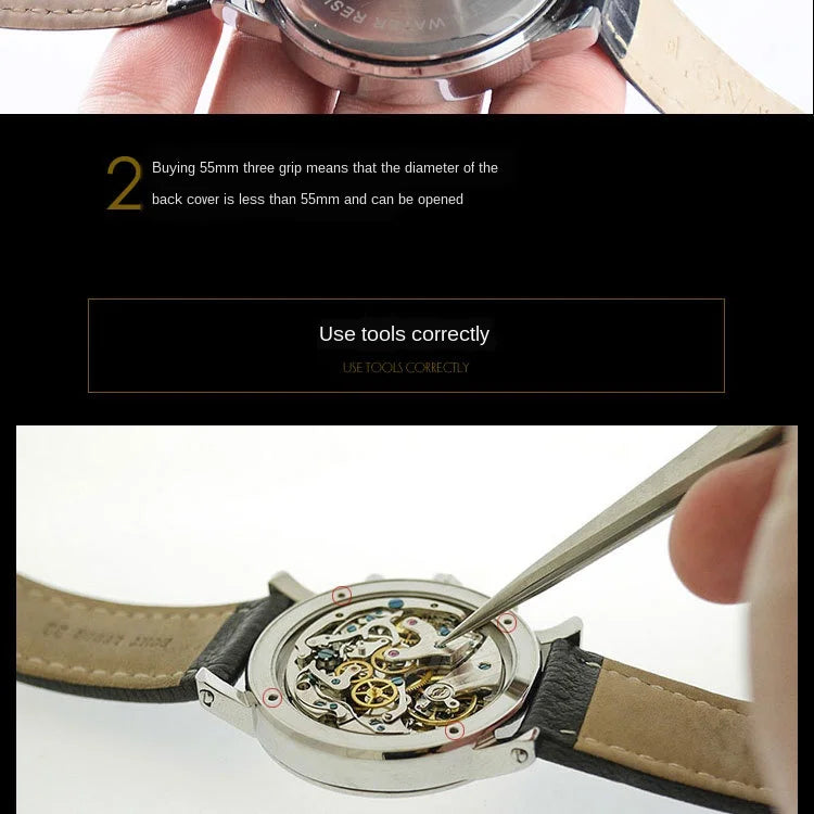 Adjustable Watch Back Opener: The Essential Home Watch Repair Tool.