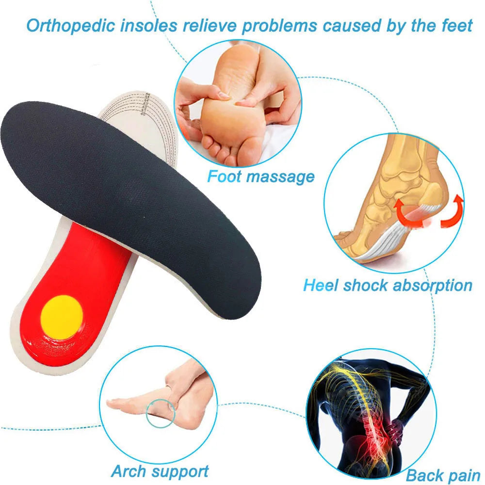 Orthotic Arch Support Insoles: Customized Comfort for All-Day Relief.