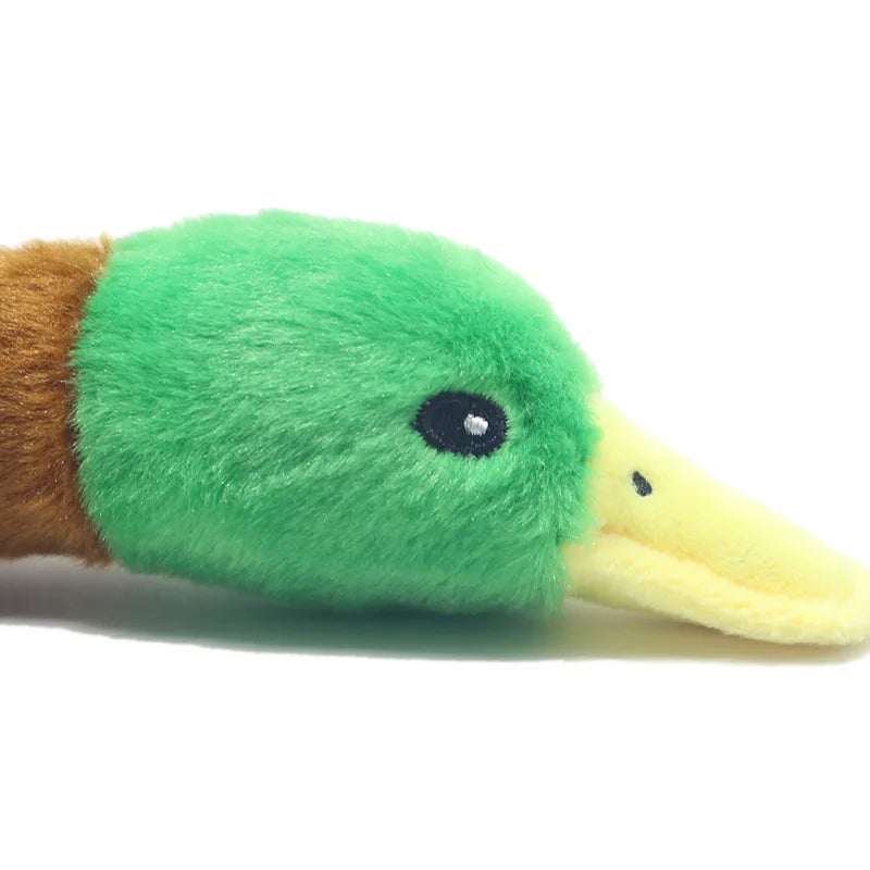 Plush Duck Squeak Toy: Your Dog's New Best Friend.