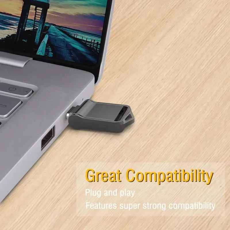 Xiaomi Mini Dual-Interface Flash Drive: Ultra-Fast USB 3.0 & Type-C.