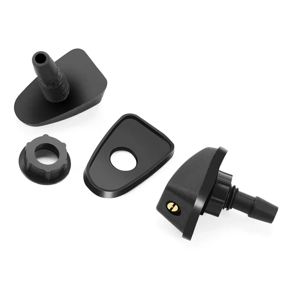 2 Pcs/Set Universal Car Front Windshield Wiper Nozzle Jet Sprayer Kit.