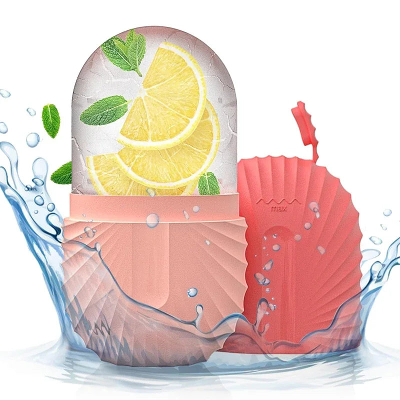 Ice Face Roller – Refreshing Silicone Mold for Glowing Skin