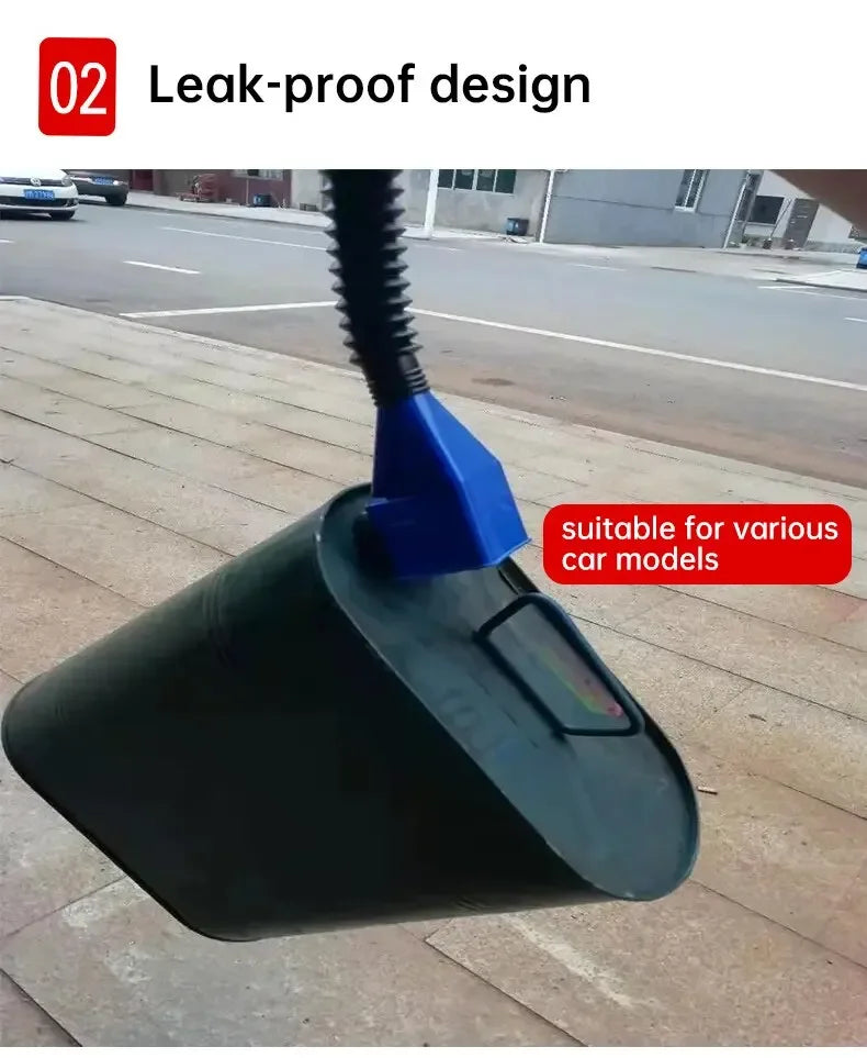 Multi-Purpose Plastic Refueling Funnel with Filter