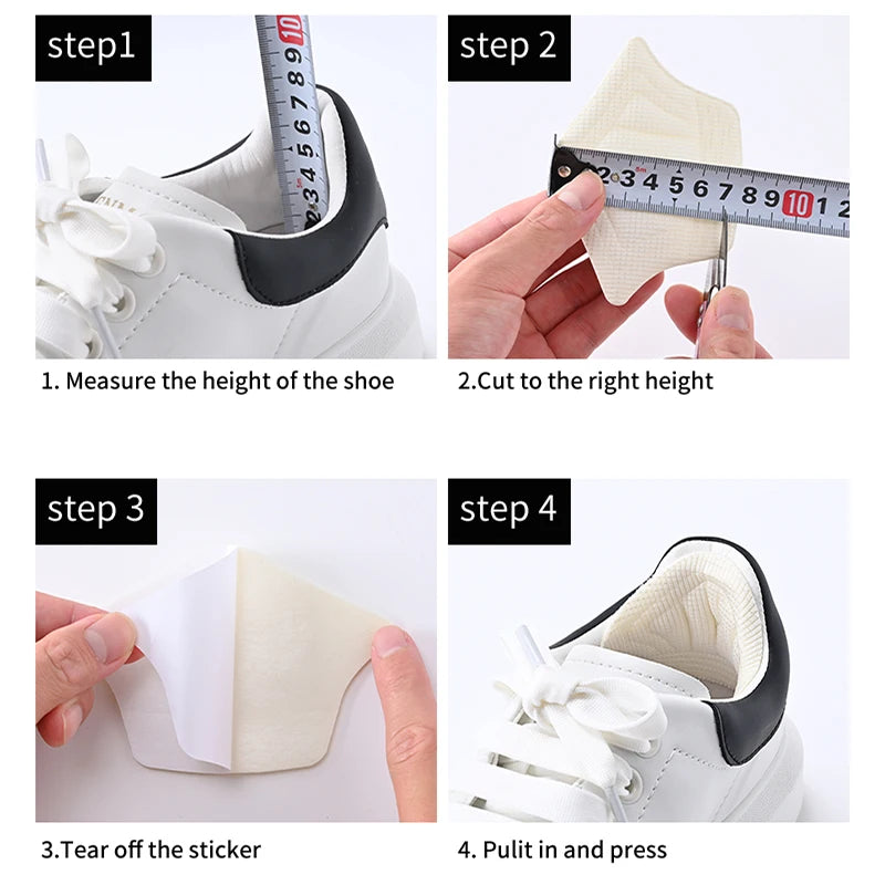 Heel Pad Insoles Patch: Adjustable Anti-Wear Cushions for Sport Shoes.
