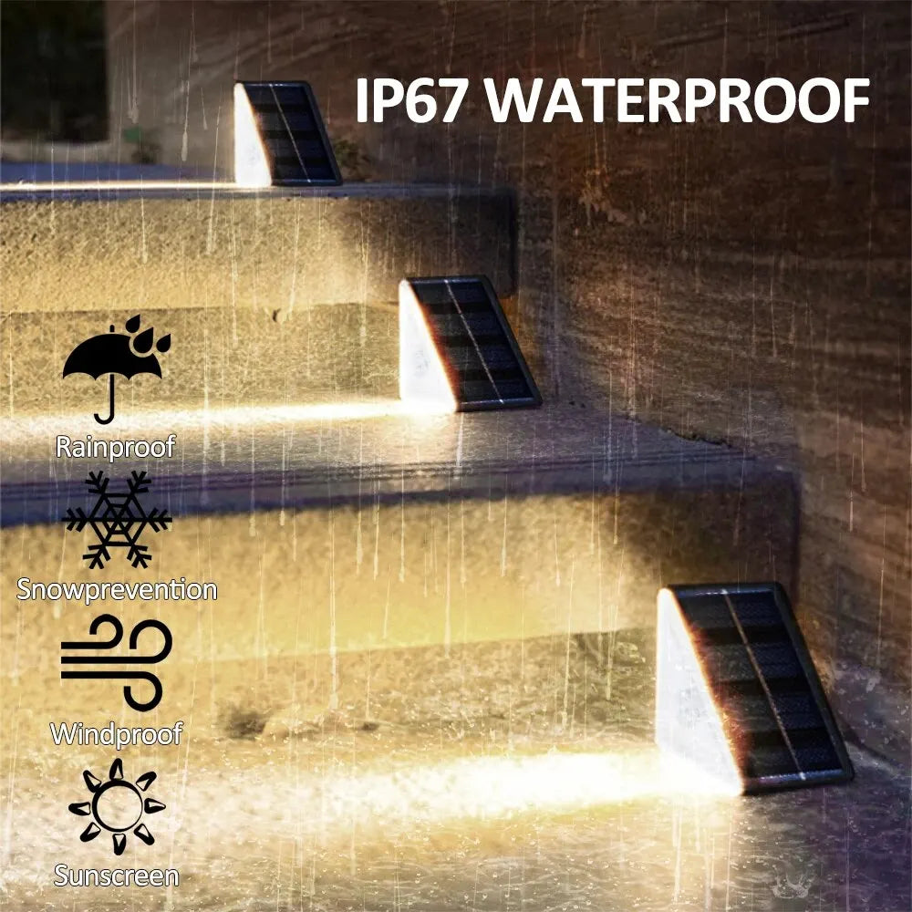 Outdoor Solar Step Lights