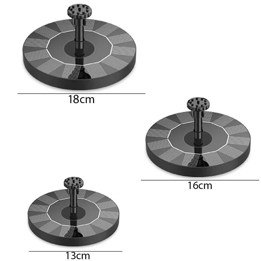 Solar Fountain Pump for Birds