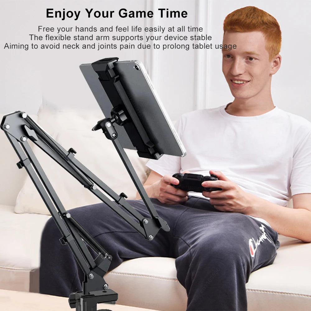 Long Arm Tablet & Phone Stand: Your Flexible Viewing Companion