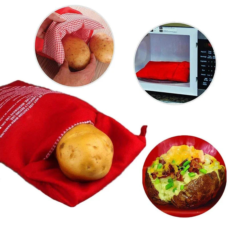 Reusable Express Microwave Potato Cooker Bag
