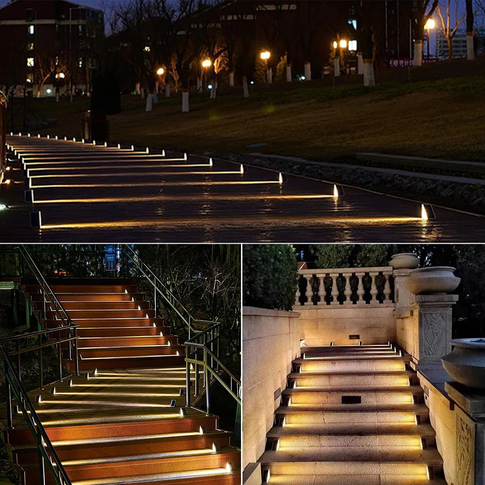 Outdoor Solar Step Lights