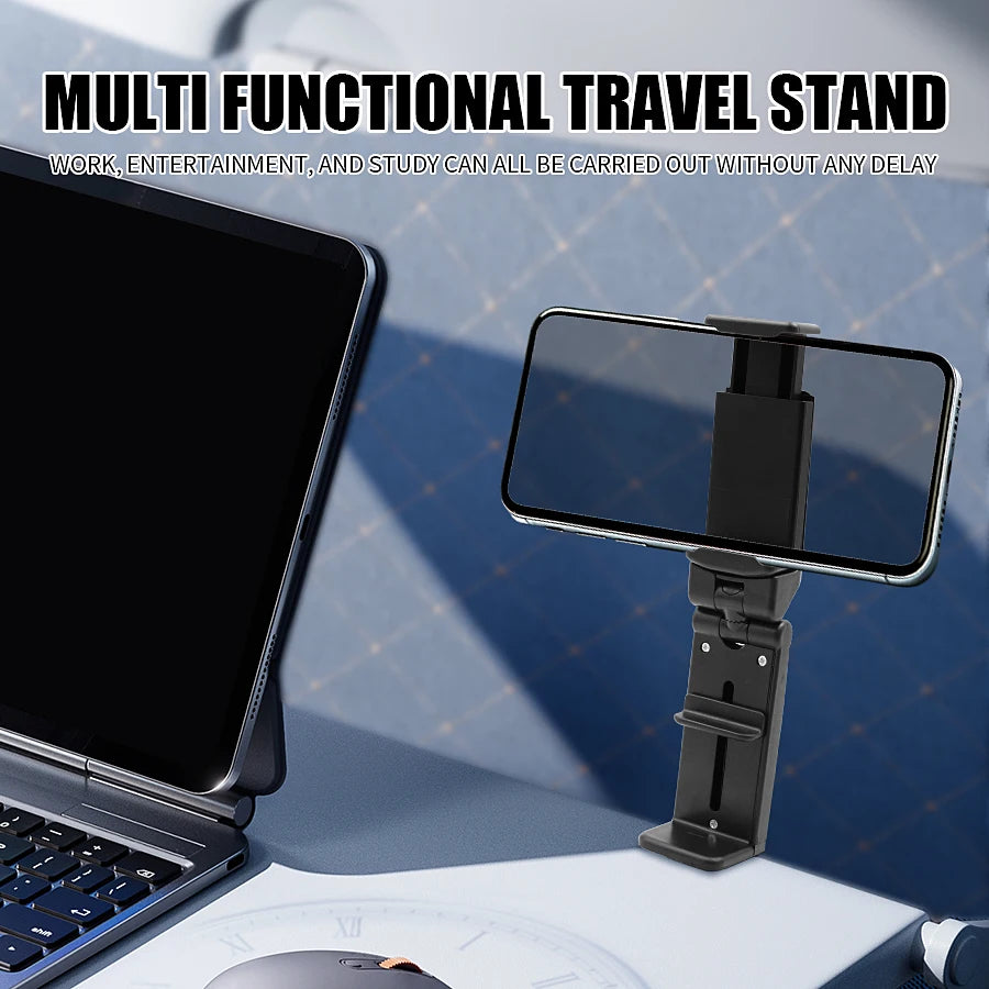 Foldable Adjustable Airplane Phone Holder Stand