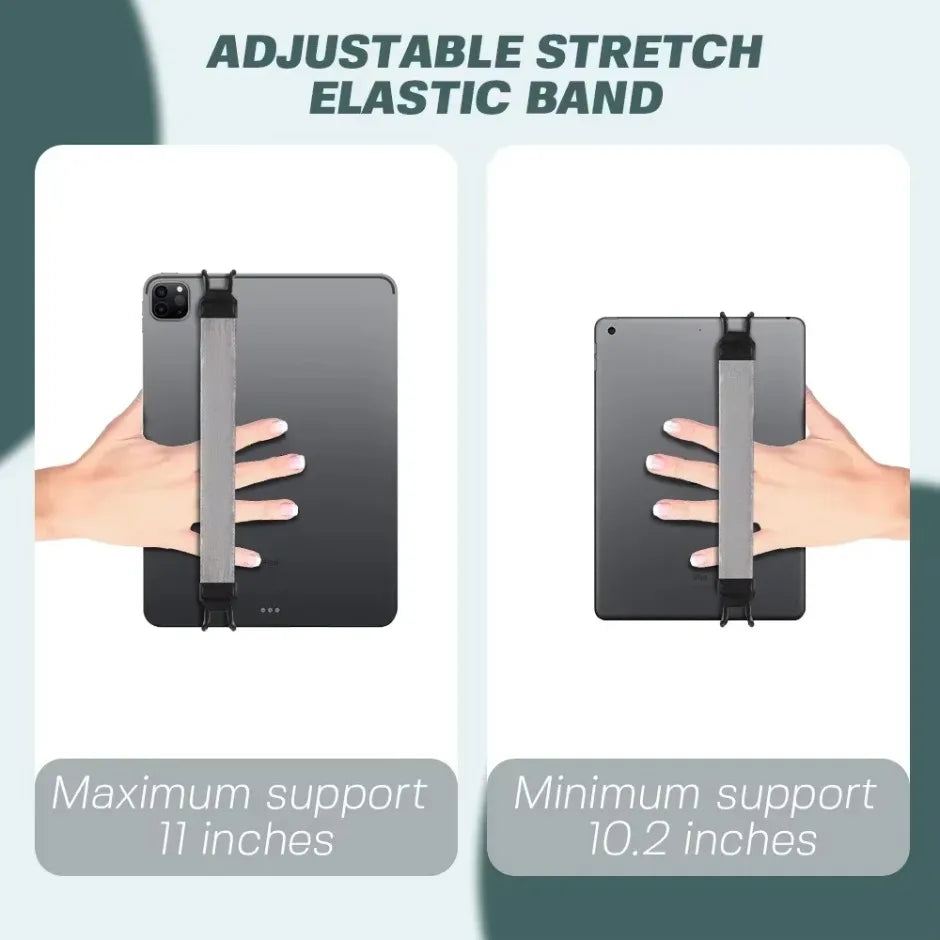 Universal Tablet Hand Strap Holder: Secure Grip for iPad & Android.