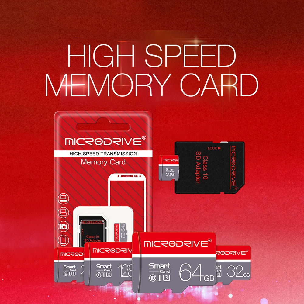 High-Speed Micro SD Card (Class 10): Instant Storage Upgrade for Smartphones.