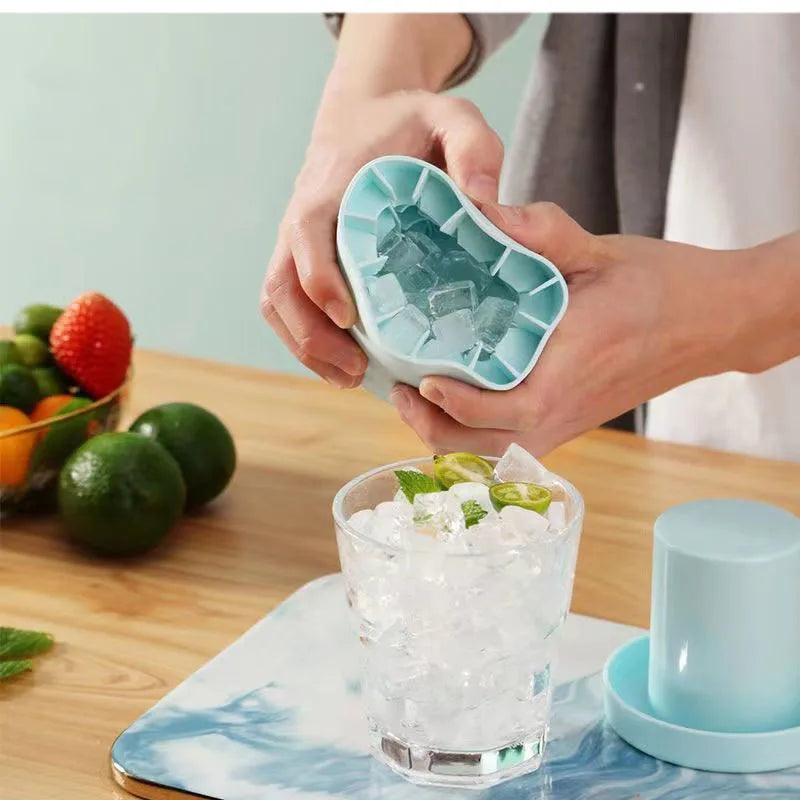 Silicone Ice Cube Mold – Easy DIY Ice Maker for Home & Bar