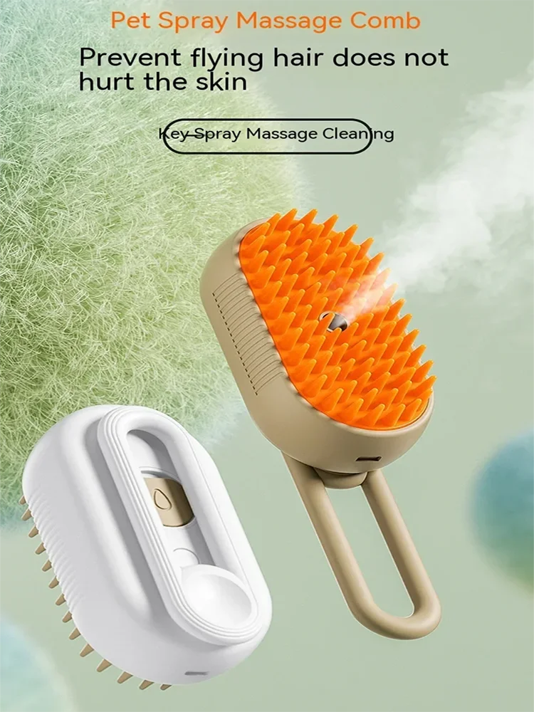 2-in-1 Pet Grooming & Massage Brush