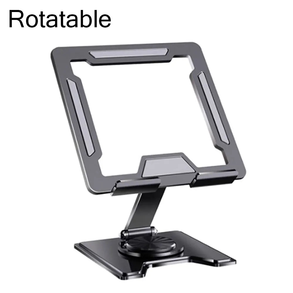 All-Metal Portable Tablet Stand: Your Ultimate Viewing Companion.