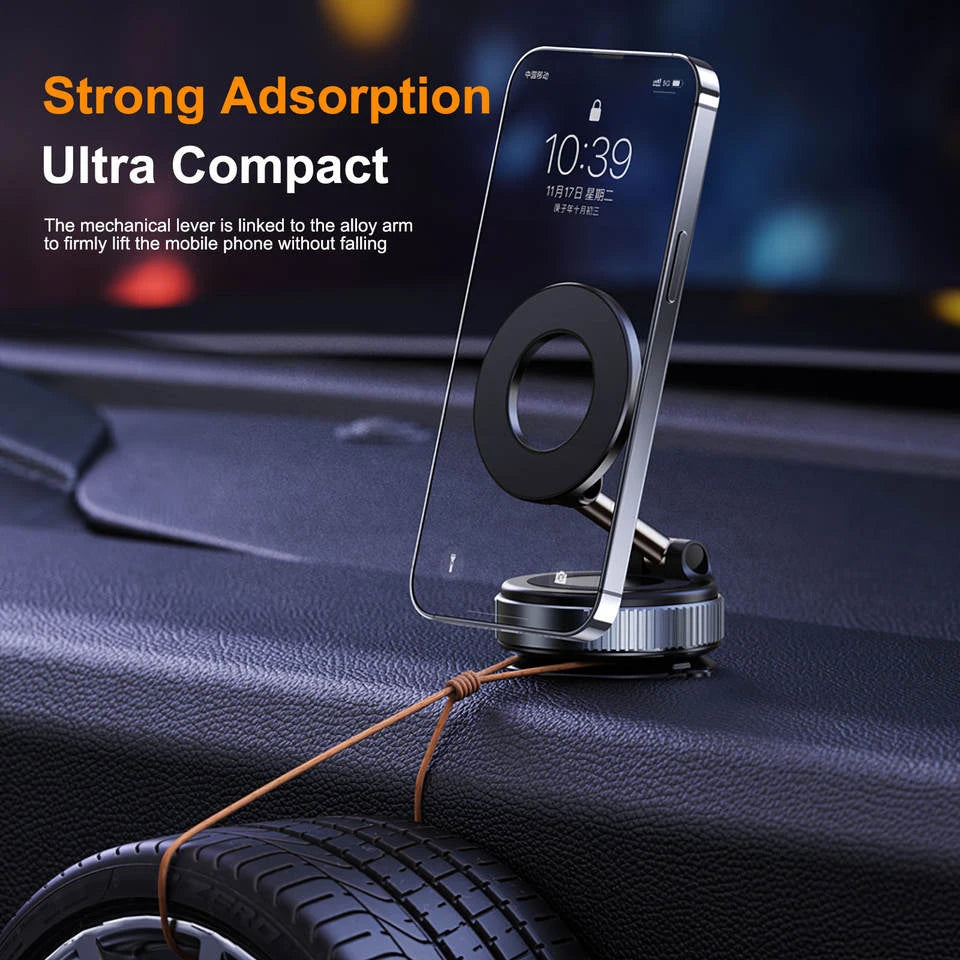 2025 Foldable Magnetic Car Mount: The Future of Phone Holders.