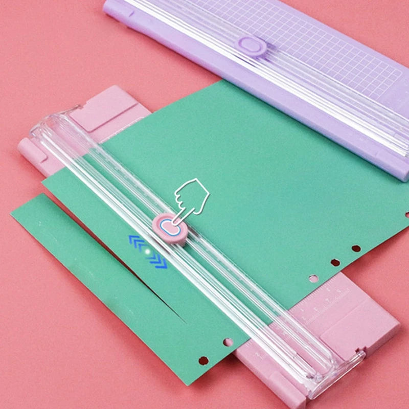 A4 Mini Paper Trimmer: Perfect Cuts for Crafts & Photos.
