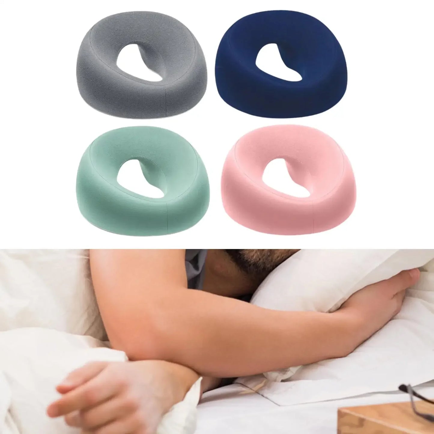 Ergonomic Face Down Pillow: Nap, Relax, & Restore.