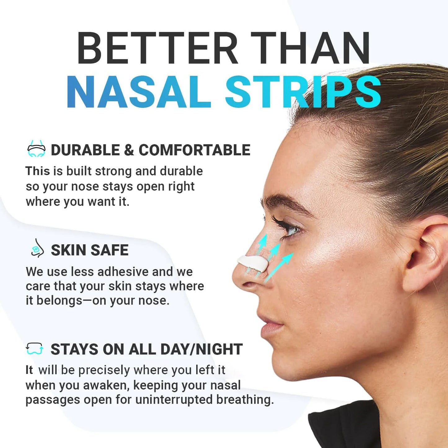 Sleep & Sport Nasal Dilator Kit: Breathe Easy, Sleep Better.