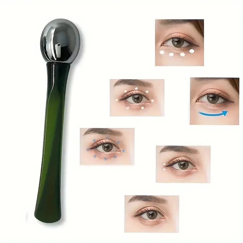 Gold Alloy Eye Roller Massage Stick