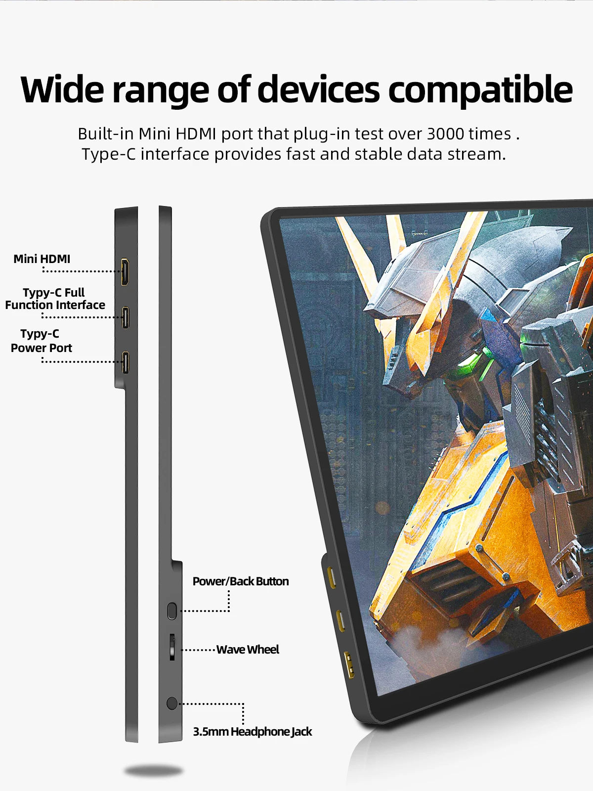 ZSUS 14-Inch Portable Monitor: Your World, Expanded.