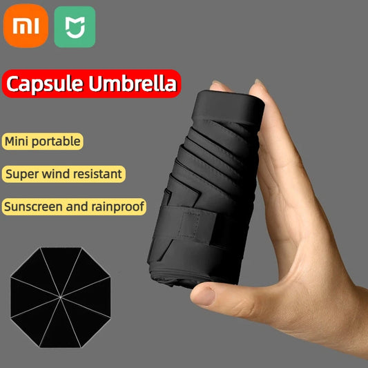 Xiaomi Ultra Compact Mini Umbrella: Your Pocket-Sized Sun & Rain Shield.