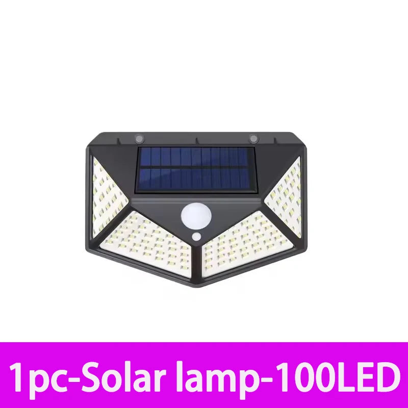 100LED Solar Motion Flood Light