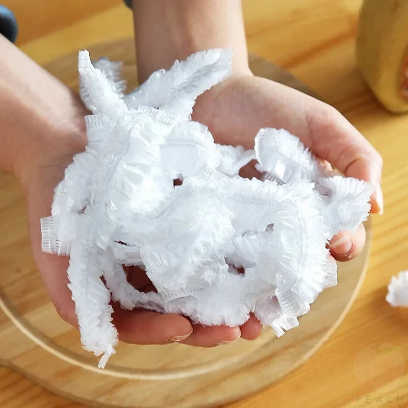 100pcs Elastic Food Storage Covers – Fresh & Reusable Bowl Lids