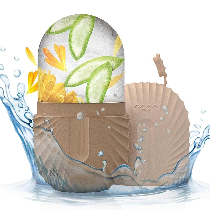 Ice Face Roller – Refreshing Silicone Mold for Glowing Skin