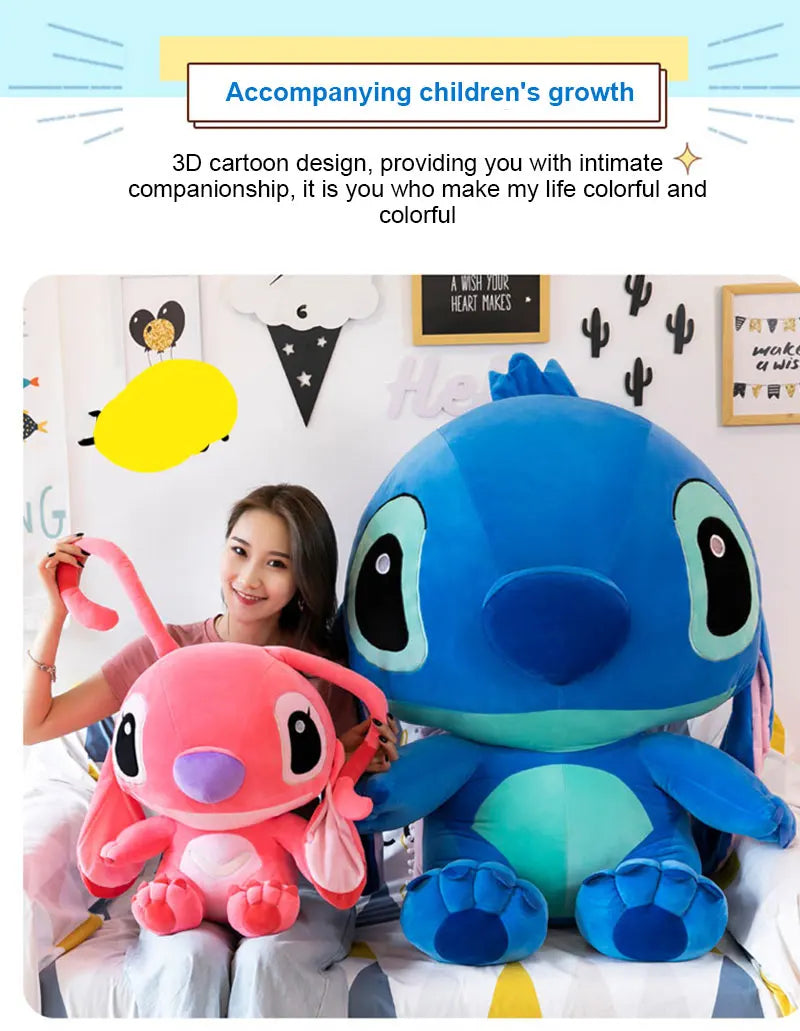 Giant Lilo & Stitch Plush Collection: The Ultimate Cozy Companion.