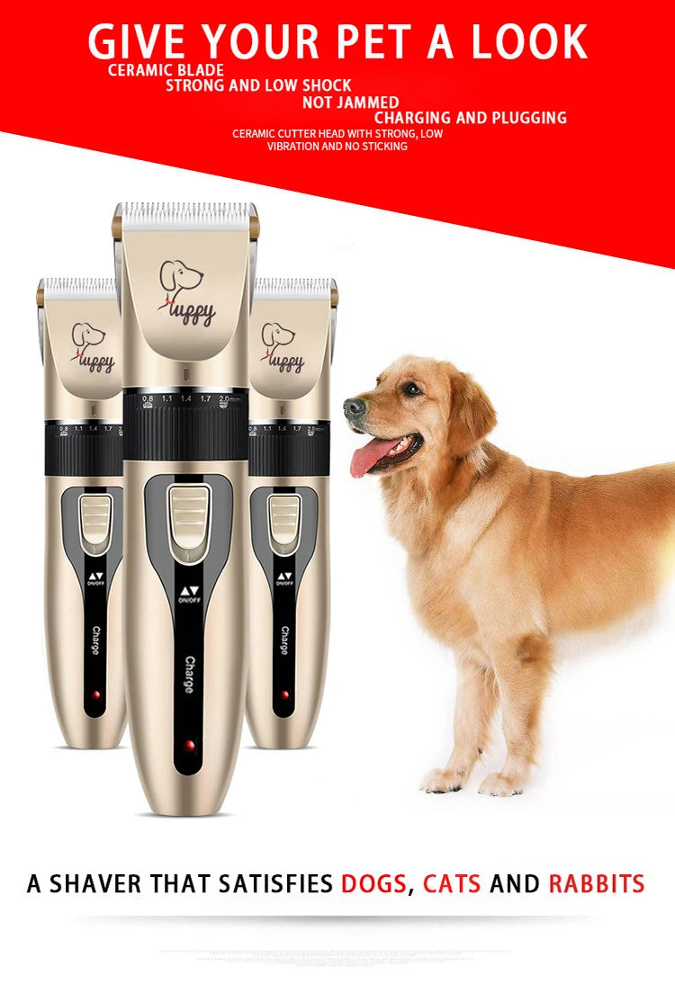 Professional Dog & Cat Clipper: Salon-Quality Grooming at Home.
