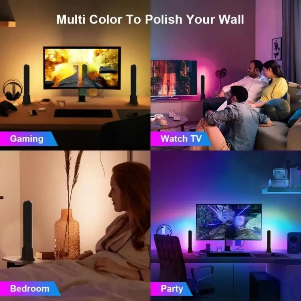 Symphony RGB LED TV Backlight Bar: Music Sync Atmosphere Lamp.