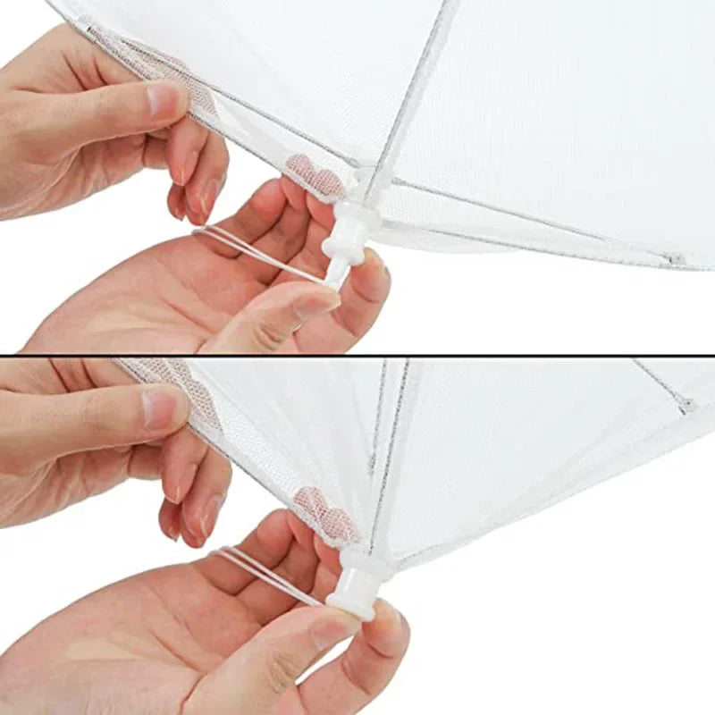 Pop-Up Foldable Food Mesh Cover