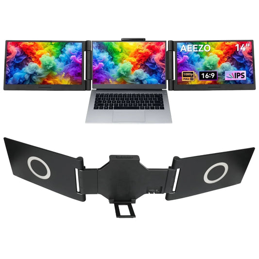 14" Triple/Dual Laptop Screen Extender