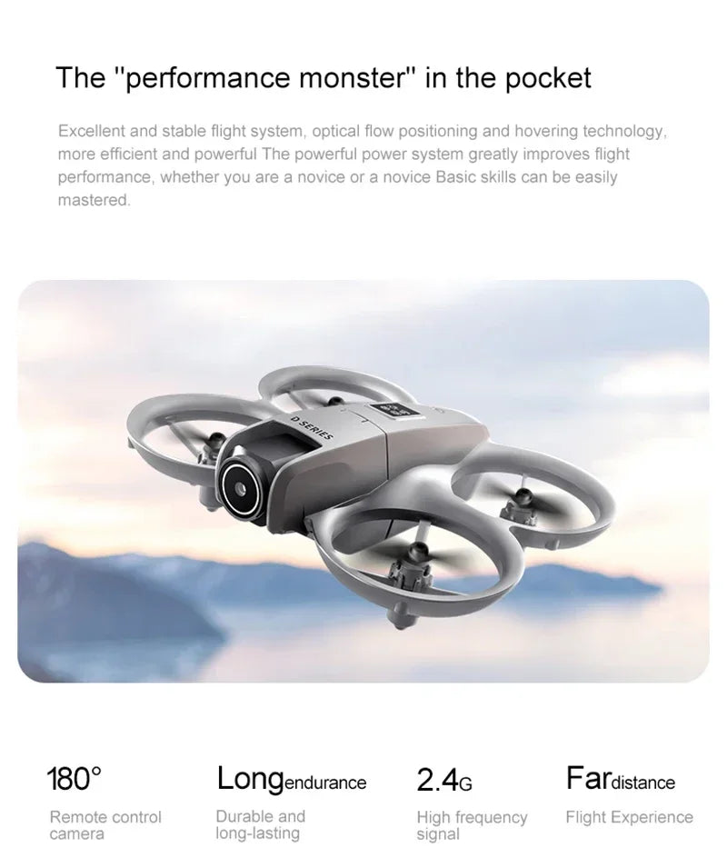 Xiaomi D16 Mini Drone: Professional 8K Aerial Photography with Smart Avoidance.