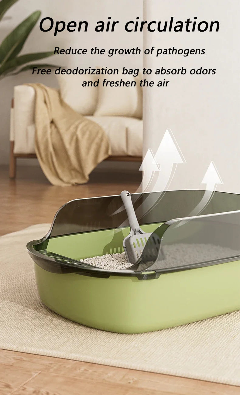 The Purr-fect Litter Box: Clean, Simple, & Splash-Proof