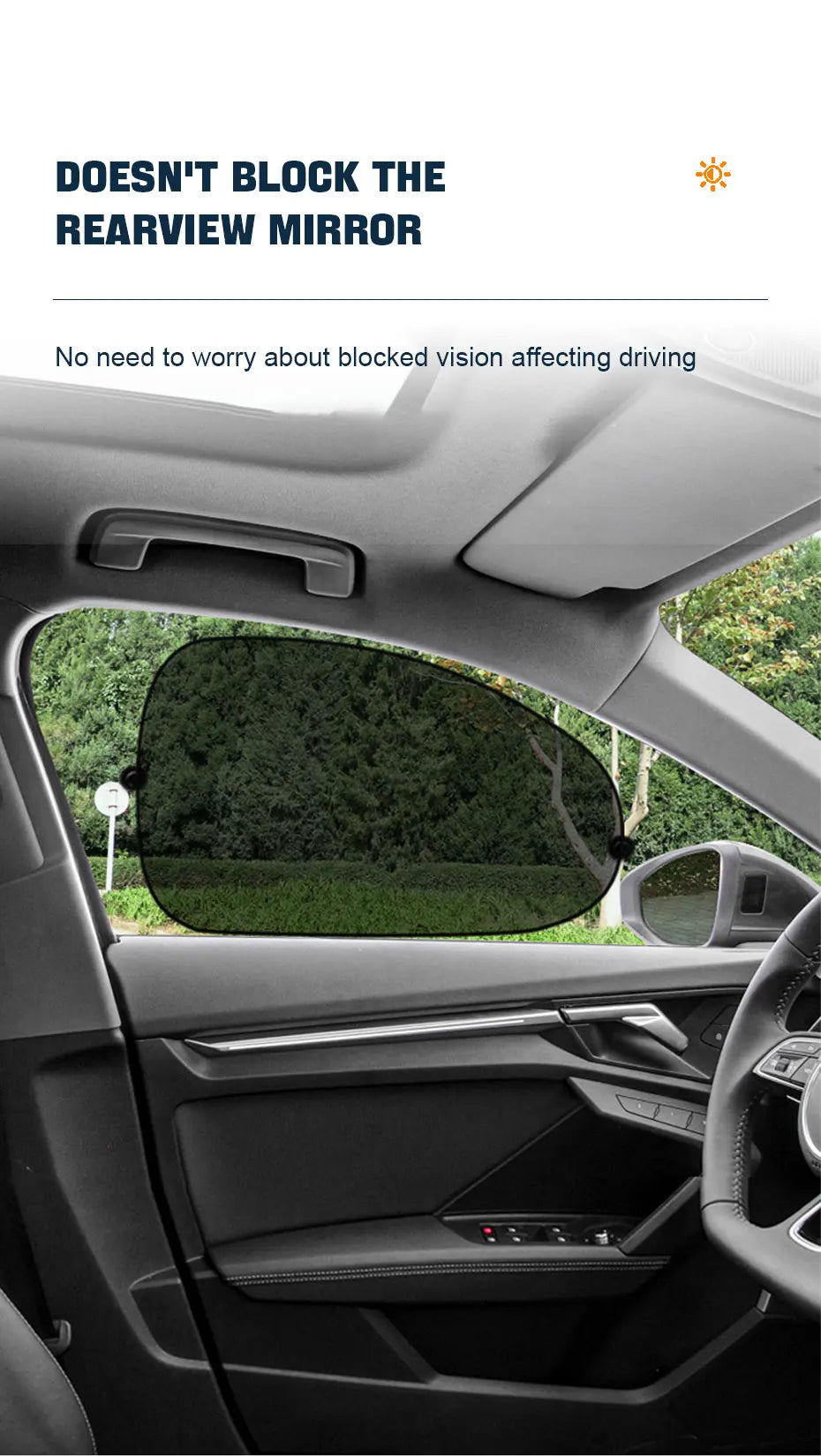 Seametal Car Window Sunshade Covers: Ultimate UV & Heat Protection.