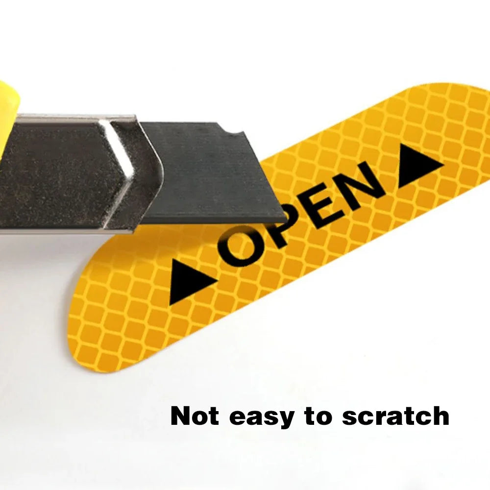 4PCS Reflective Car Door Stickers