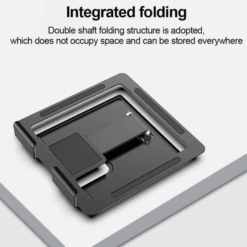 All-Metal Portable Tablet Stand: Your Ultimate Viewing Companion.