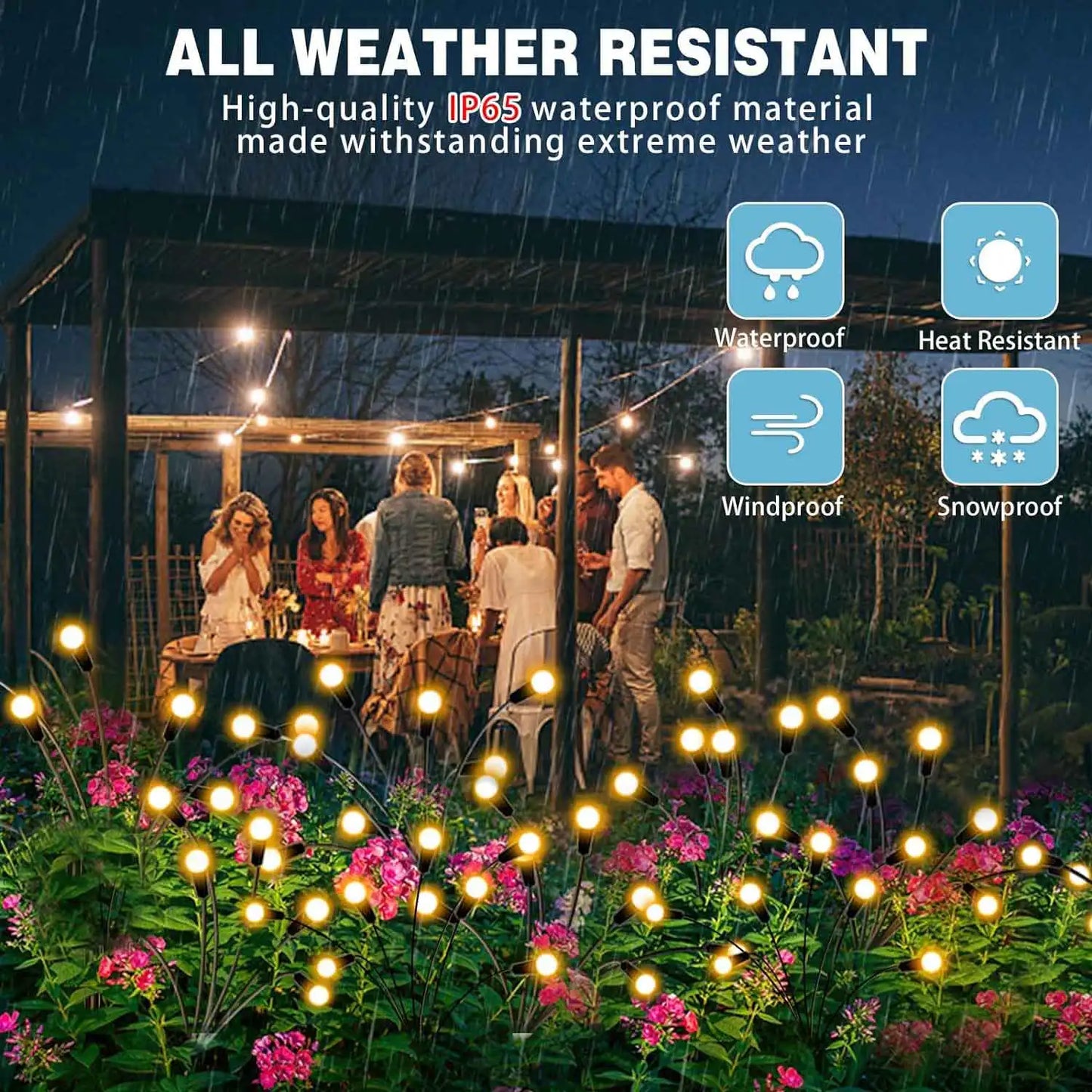 Solar Firefly Lights: